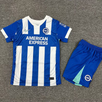 25/26 Brighton Home Kids  Soccer Jersey