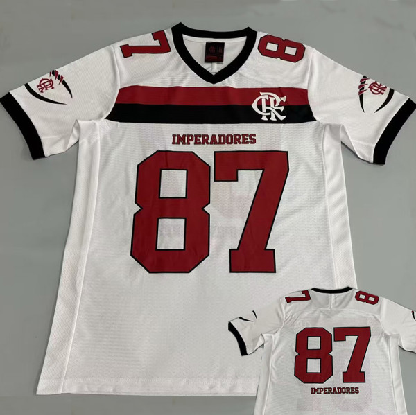 25/26 Flamengo Special Edition White No.87 Fans Soccer Jersey（87号）