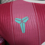25/26 BAR  Special Edition Pink & Green Player Version Soccer Jersey(白胸花）