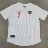 25/26 Portugal White Casusl Edition Madrid Baseball jersey