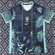 25/26 Brazil Leopard Pattern Blue Fans Soccer Jersey