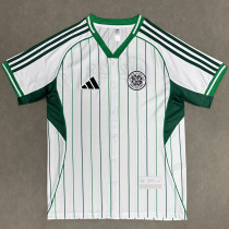 25/26 Celtic White Casusl Edition Madrid Baseball jersey