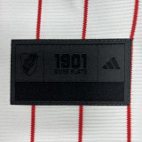 25/26 River Plate White Casusl Edition  Baseball jersey