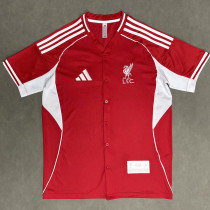 25/26  LIV Red Casusl Edition  Baseball jersey
