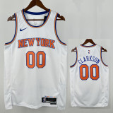 22/23 KNICKS CL ARK SON #00 White Top Quality Hot Pressing NBA Jersey