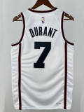 24/25 ROCKETS DUR ANT #7 White City Edition  Top Quality Hot Pressing NBA Jersey