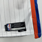 24/25 KNICKS CL ARK SON #00 White City Edition Top Quality Hot Pressing NBA Jersey