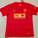 25/26 Valencia Away Fans Soccer Jersey (广告版)