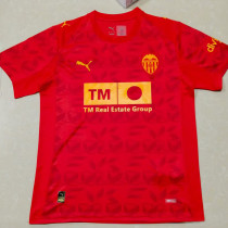 25/26 Valencia Away Fans Soccer Jersey (广告版)