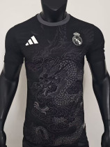 25/26 RMA  Dragon Special Edition Black  Fans Soccer Jersey