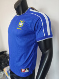 25/26 Brazil Special Edition Blue Player Version Soccer Jersey（带五星）