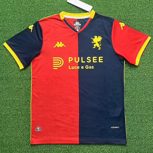 25/26 Genoa Home Fans Soccer Jersey