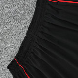 25/26 Man Utd Red & Black Training Shorts Suit