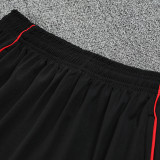 25/26 Man Utd Red & BlackTank top and shorts suit