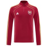 25/26 ARS Red Retro Edition Half Pull Tracksuit (半拉链)
