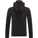 25/26 LIV Black Hooded Jacket Tracksuit