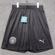 25/26 Man City Black Shorts Pants