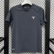 2025 A222 ox head Navy Blue Men's T-shirt Top藏青色