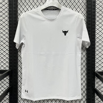 2025 A222 ox head White Men's T-shirt Top白色