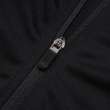 2526  BAR Black (Purple sleeves)Jacket Tracksuit #A2570