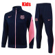 2526  BAR Dark Blue  Kids Jacket Tracksuit #E25113童装
