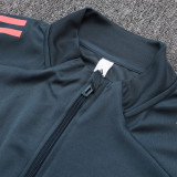 25/26 Bayern Dark Grey Jacket Tracksuit# A2563