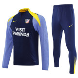 25/26 ATM Blue& Purple Half Pull Tracksuit  (半拉链)