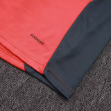 25/26 Bayern Orange Half Pull Tracksuit #B2564 (半拉链)