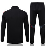 25/26 Ajax Black Jacket Tracksuit#A2572