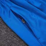25/26 RMA White &Blue Kids Half Pull Tracksuit #E25124(童装\半拉链)