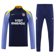 25/26 ATM Blue& Purple Half Pull Tracksuit  (半拉链)