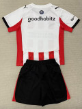 25/26 PSV Home Kids  Soccer Jersey