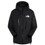 25/26 New THE NORTH FACE Black Hooded Waterproof assault suit