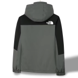 25/26 New THE NORTH FACE Dark Grey & Black Hooded Assault Suit
