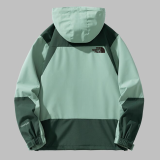 25/26 New THE NORTH FACE Light Green Hooded Waterproof assault suit