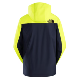 25/26 New THE NORTH FACE Dark Blue & Yellow Hooded Waterproof assault suit