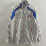 25/26 Bayern White Embroidery  windbreaker