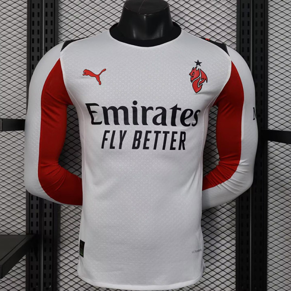 25/26 ACM Away Player Version Long Soccer Jersey