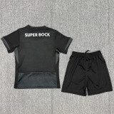 25/26 Sporting Lisbon Black Kids Soccer Jersey