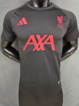 25/26 LIV Black  Player Version Training Shirts