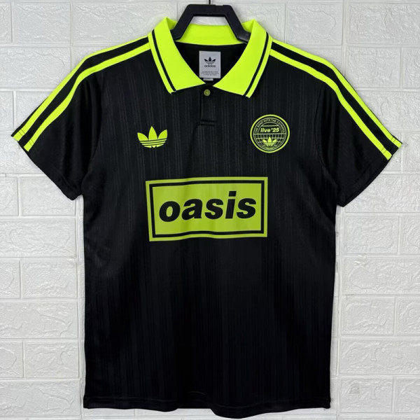 25/26 Live'25 OASIS Fluorescent Green Tour Soccer Jersey
