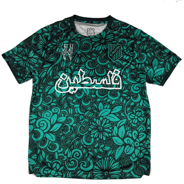 25/26 Palestino Deportivo Dark Green Fans Soccer Jersey