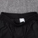25/26 NK Black With Green Player Version shorts#D2504(黑配绿边）