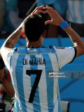 2014 Argentina Home Player Version Retro Soccer Jersey球员