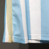 2014 Argentina Home Player Version Retro Soccer Jersey球员