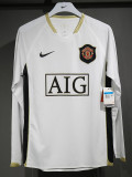2006/2007 Man Utd Away Player Version Long Retro Soccer Jersey球员