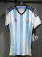 2014 Argentina Home Player Version Retro Soccer Jersey球员