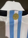 2022 Argentina Home  Player Version Retro Soccer Jersey球员