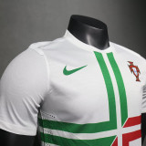 2012 Portugal Away Player Version Retro Soccer Jersey (球员)