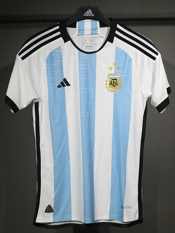 2022 Argentina Home  Player Version Retro Soccer Jersey球员